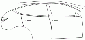Right Side Kit | TESLA MODEL Y 2020